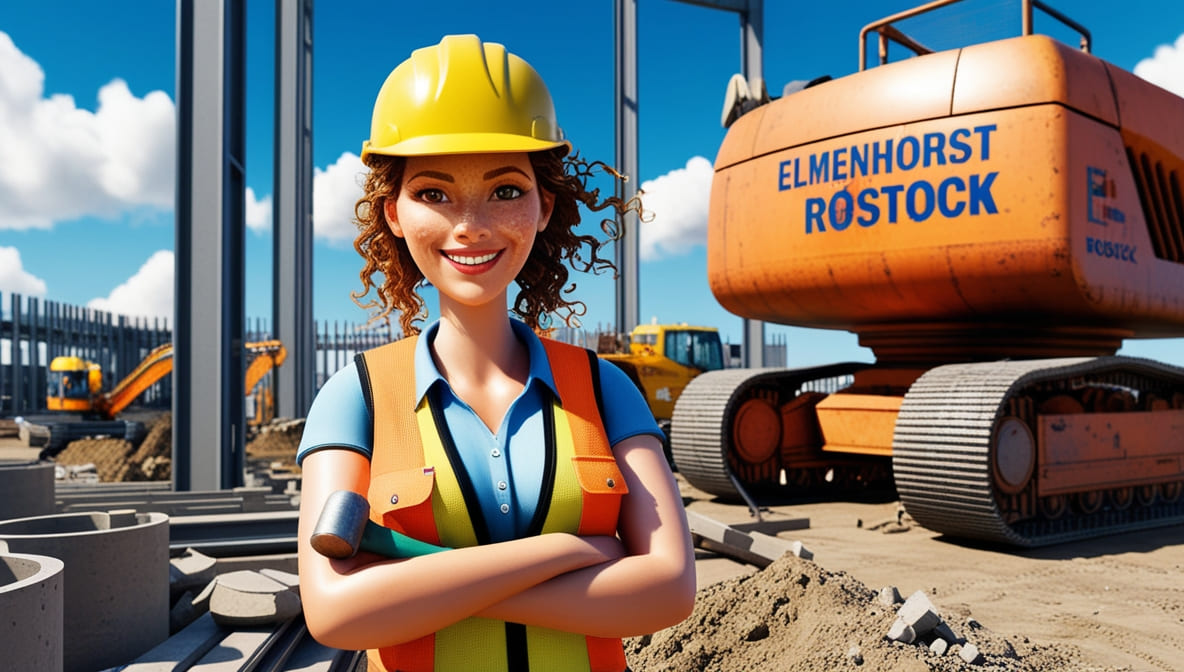 Bauleitung nahe-Rostock